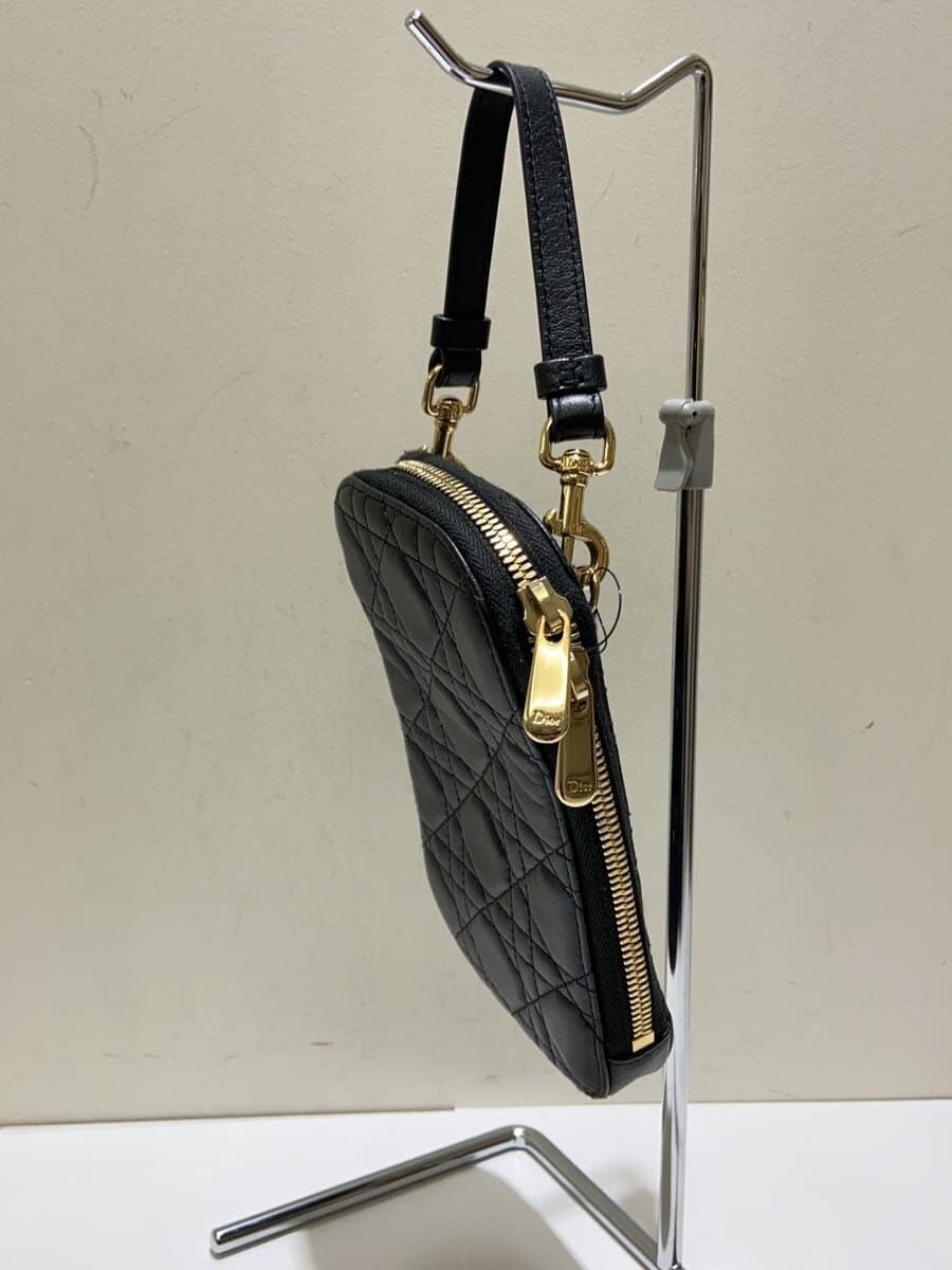 Christian Dior Inside Scuff With Stain Mobile Holder Shoulder Bag BLK S08720NMJ M900 2