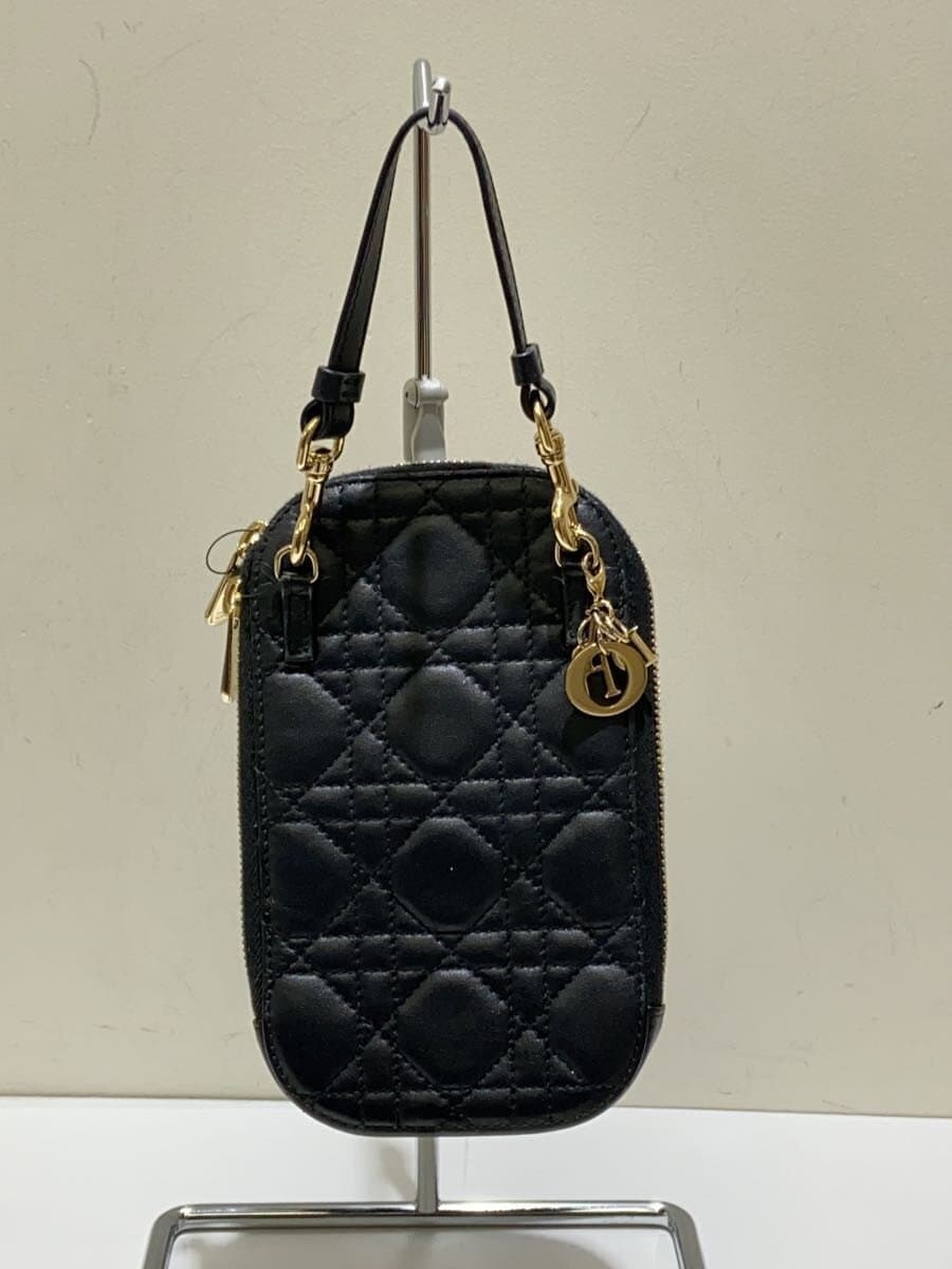 Christian Dior Inside Scuff With Stain Mobile Holder Shoulder Bag BLK S08720NMJ M900 3