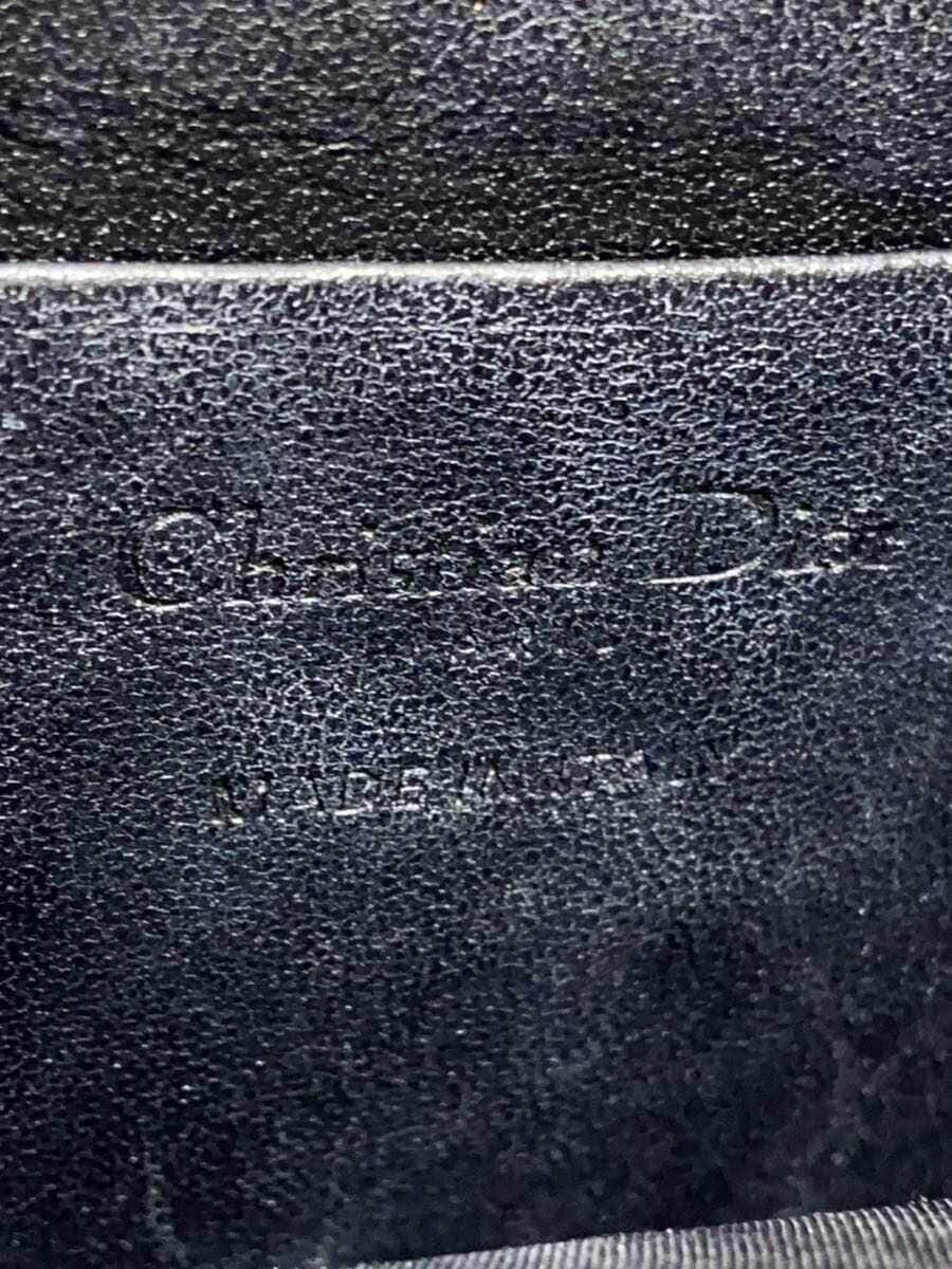Christian Dior Inside Scuff With Stain Mobile Holder Shoulder Bag BLK S08720NMJ M900 5