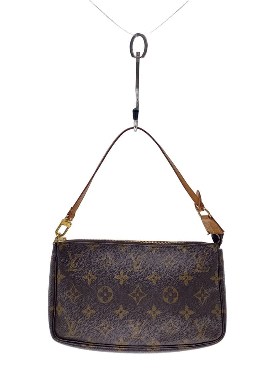 LOUIS VUITTON1)Pochette Accessoires_Monogram Canvas PVC BRW