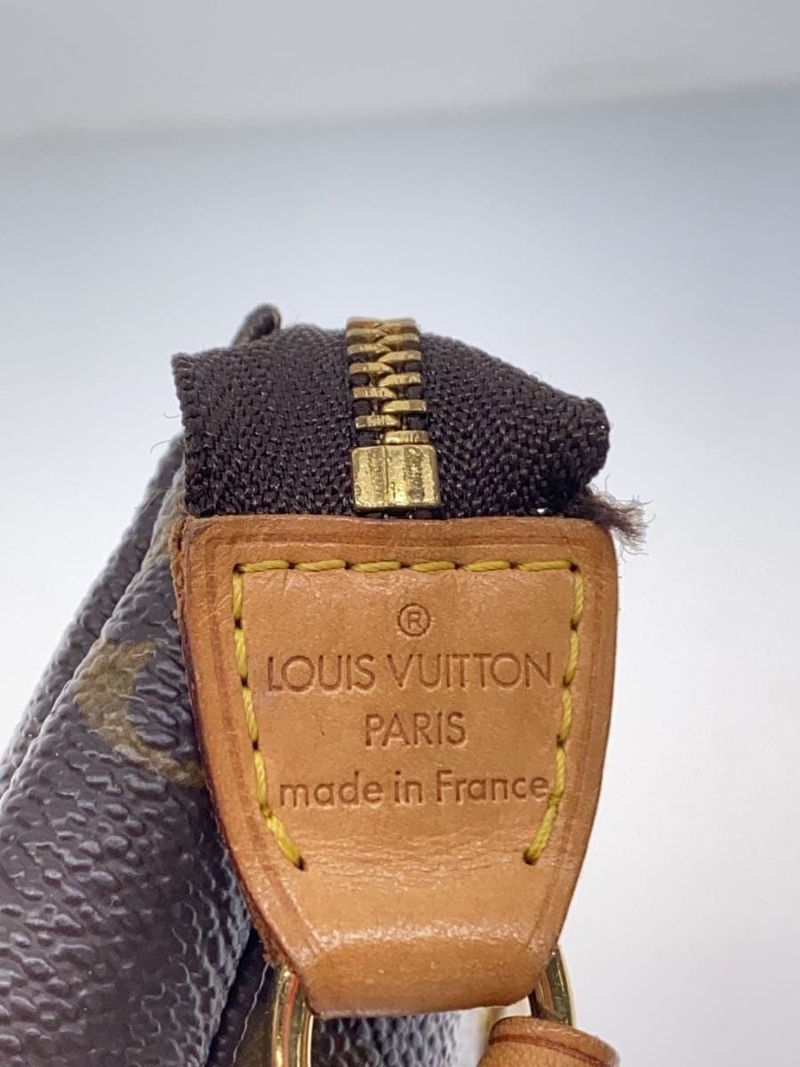 LOUIS VUITTON1)Pochette Accessoires_Monogram Canvas PVC BRW 5
