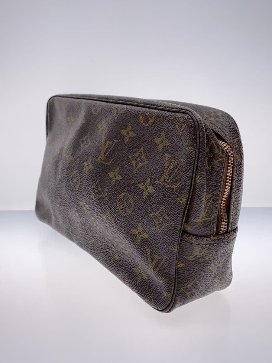 LOUIS VUITTON Trousse Toilette 28_Monogram Canvas PVC BRW All Over Pattern 2