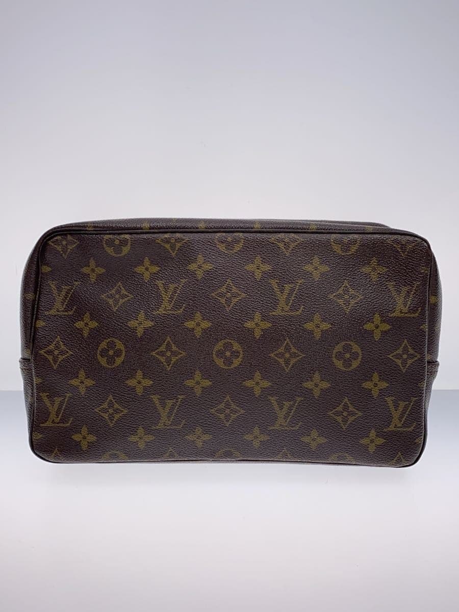 LOUIS VUITTON Trousse Toilette 28_Monogram Canvas PVC BRW All Over Pattern 3