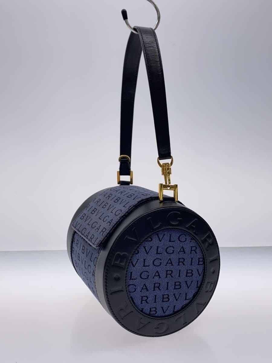 BVLGARI Handbag Denim IDG All Over Pattern 2