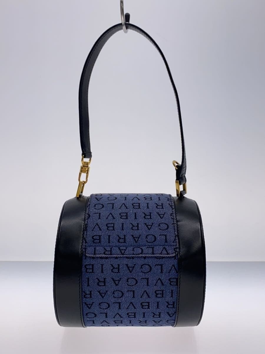 BVLGARI Handbag Denim IDG All Over Pattern 3