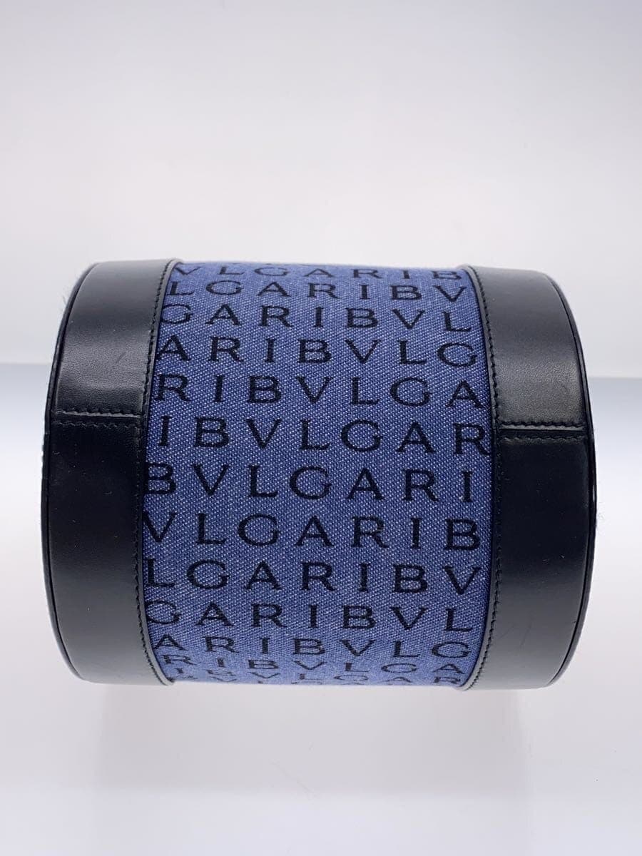 BVLGARI Handbag Denim IDG All Over Pattern 4