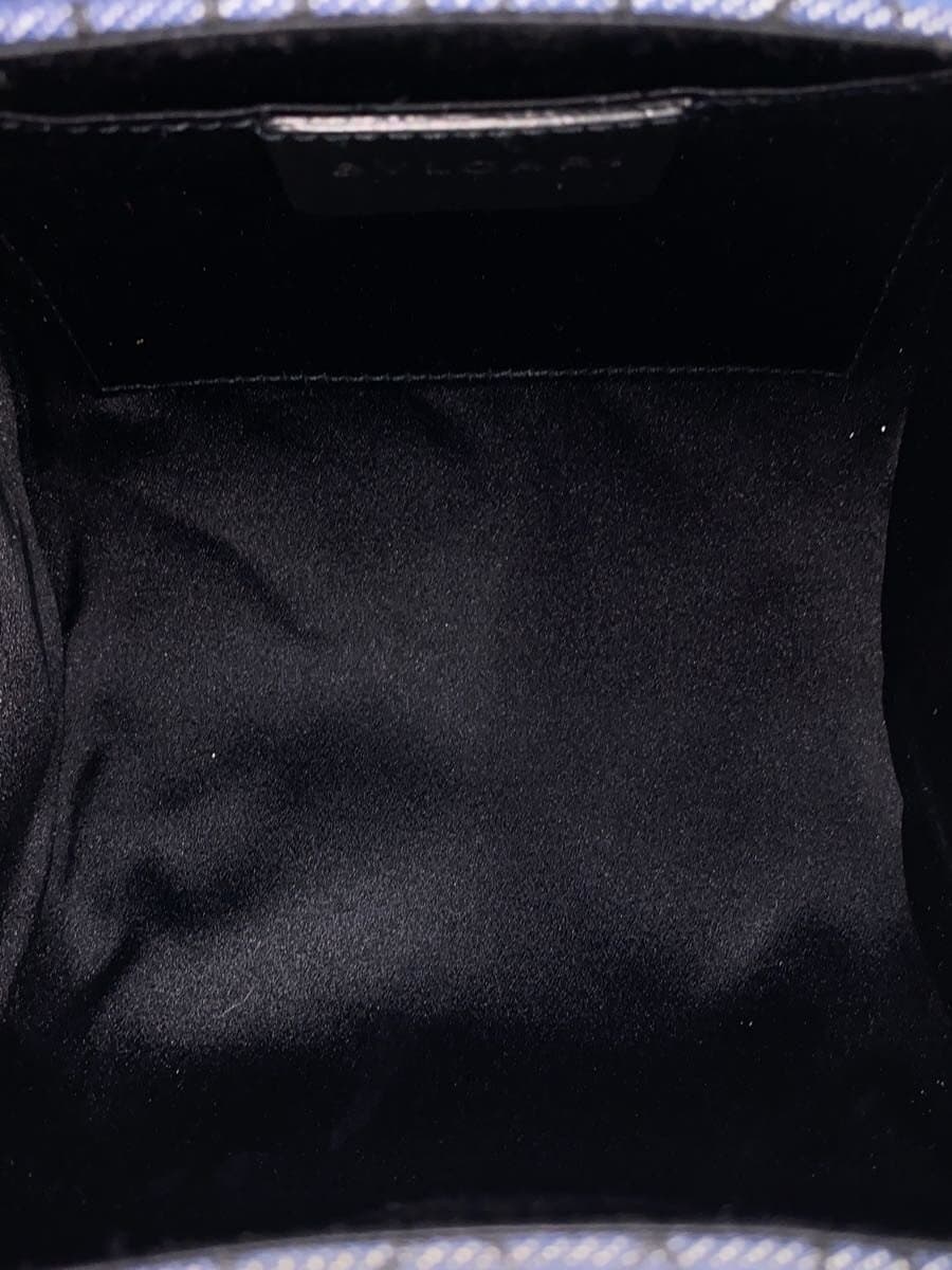 BVLGARI Handbag Denim IDG All Over Pattern 6