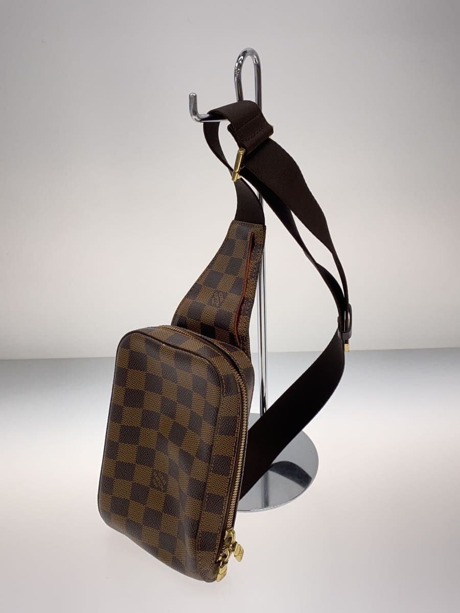 LOUIS VUITTON Geronimos_Damier Ébène PVC BRW N51994 2