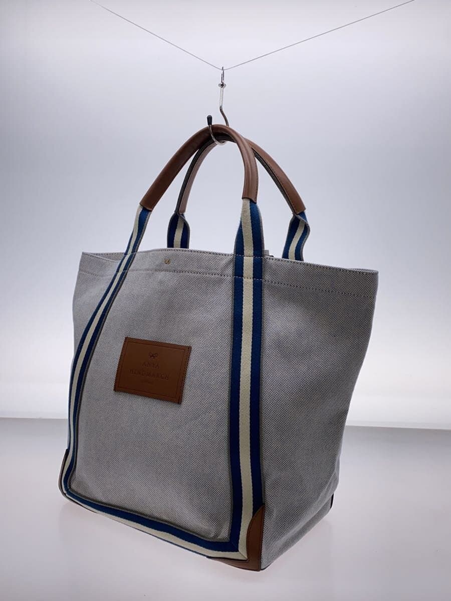 ANYA HINDMARCH tote bag canvas GRY 2