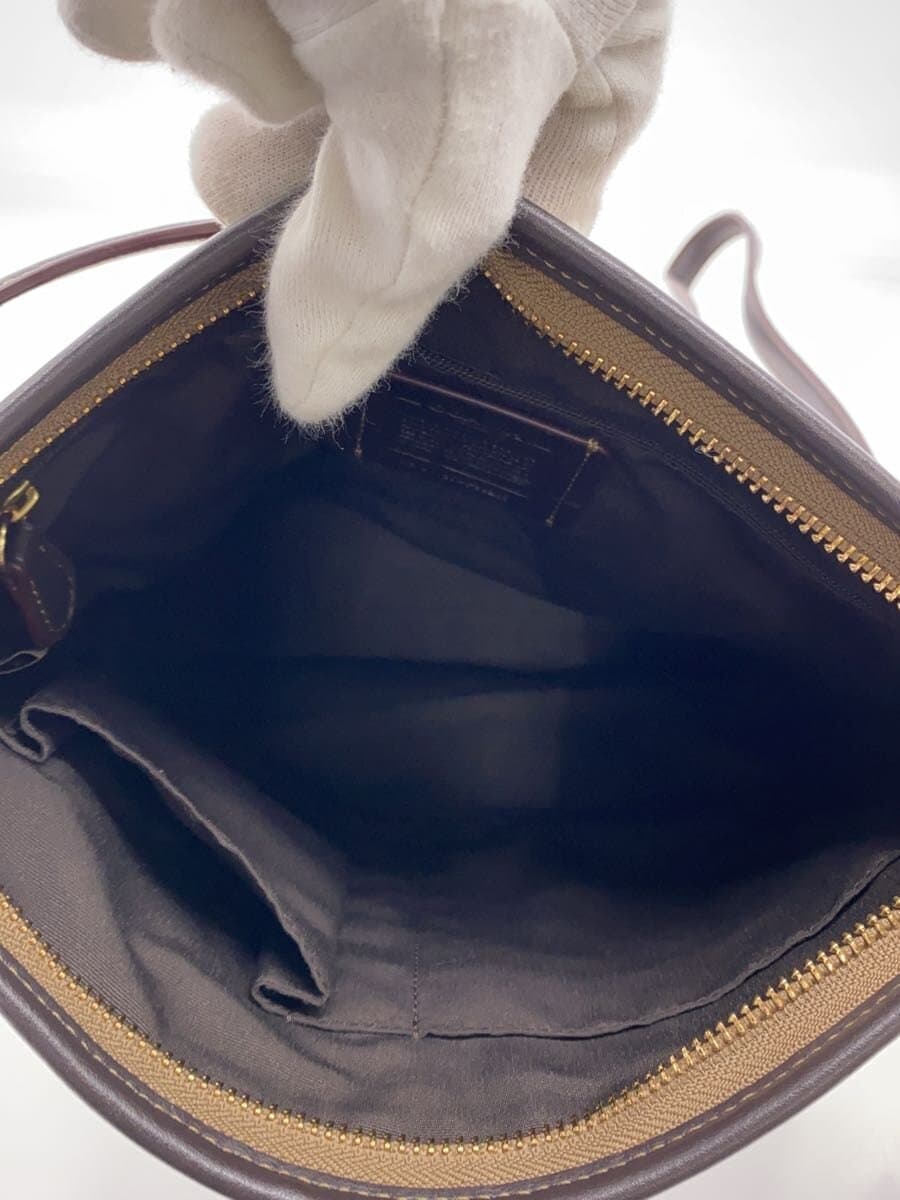 COACH Shoulder Bag Canvas BRW All Over Pattern G1757-F58285 6