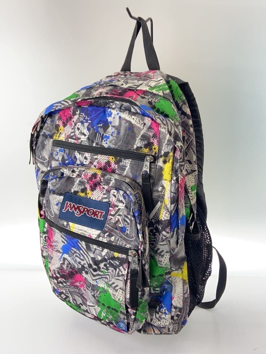 JANSPORT Backpack Nylon Multicolor All Over Pattern JS00TDN7 2