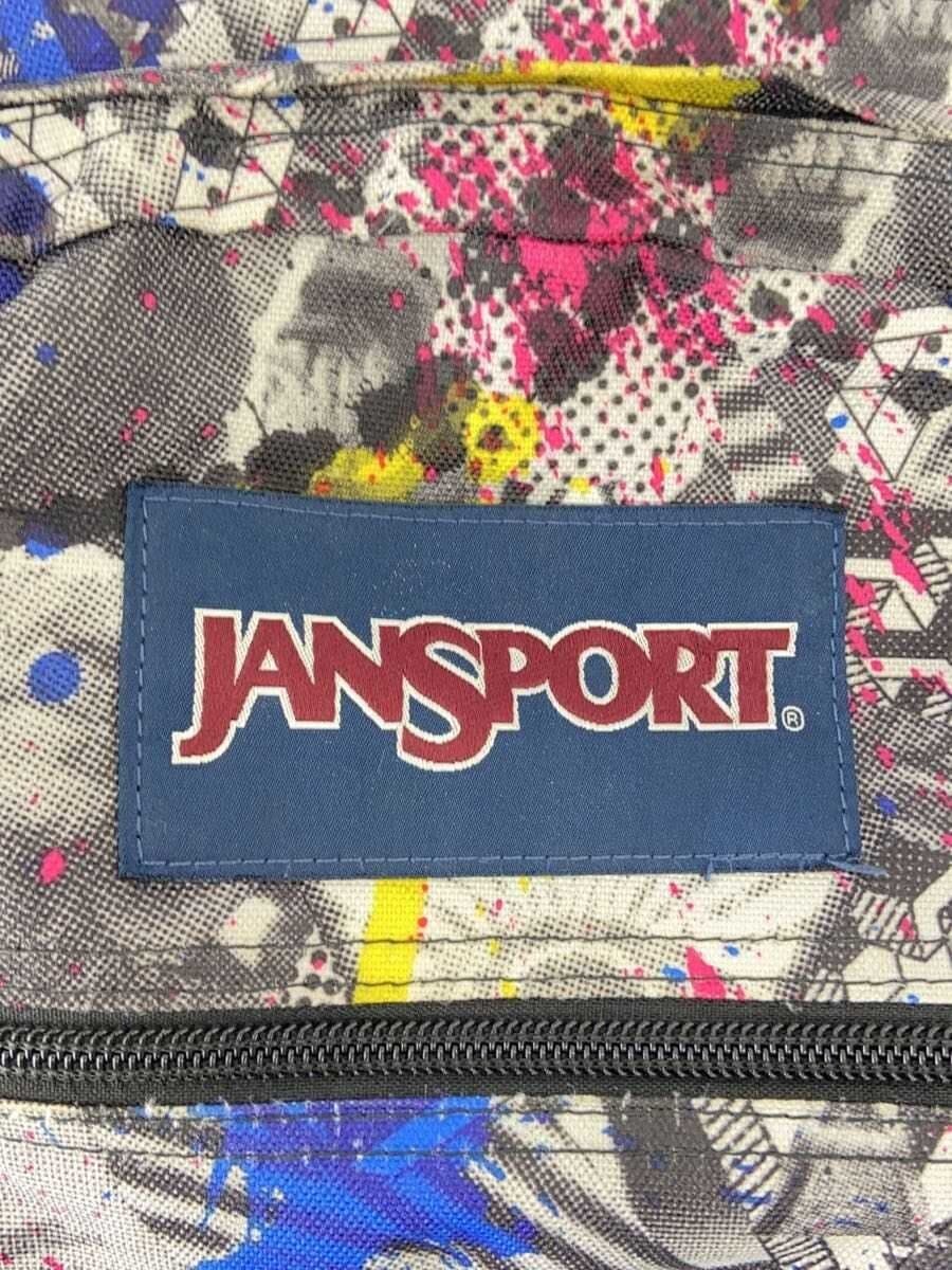 JANSPORT Backpack Nylon Multicolor All Over Pattern JS00TDN7 5