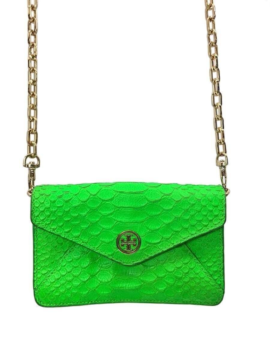 TORY BURCH Shoulder Bag Leather GRN 21139