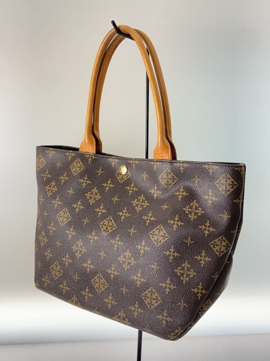 russet Tote Bag BRW All Over Pattern 2