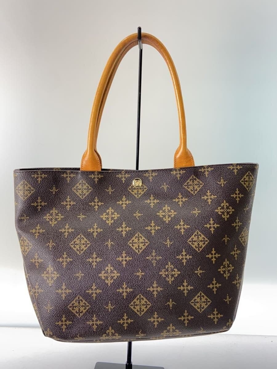 russet Tote Bag BRW All Over Pattern 3