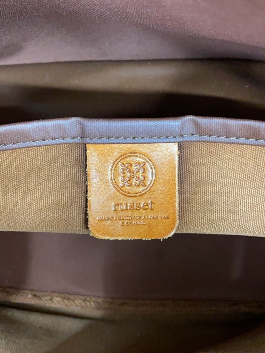 russet Tote Bag BRW All Over Pattern 5