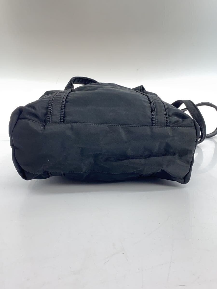 PRADA Tote Bag Nylon BLK Mini Tote 4