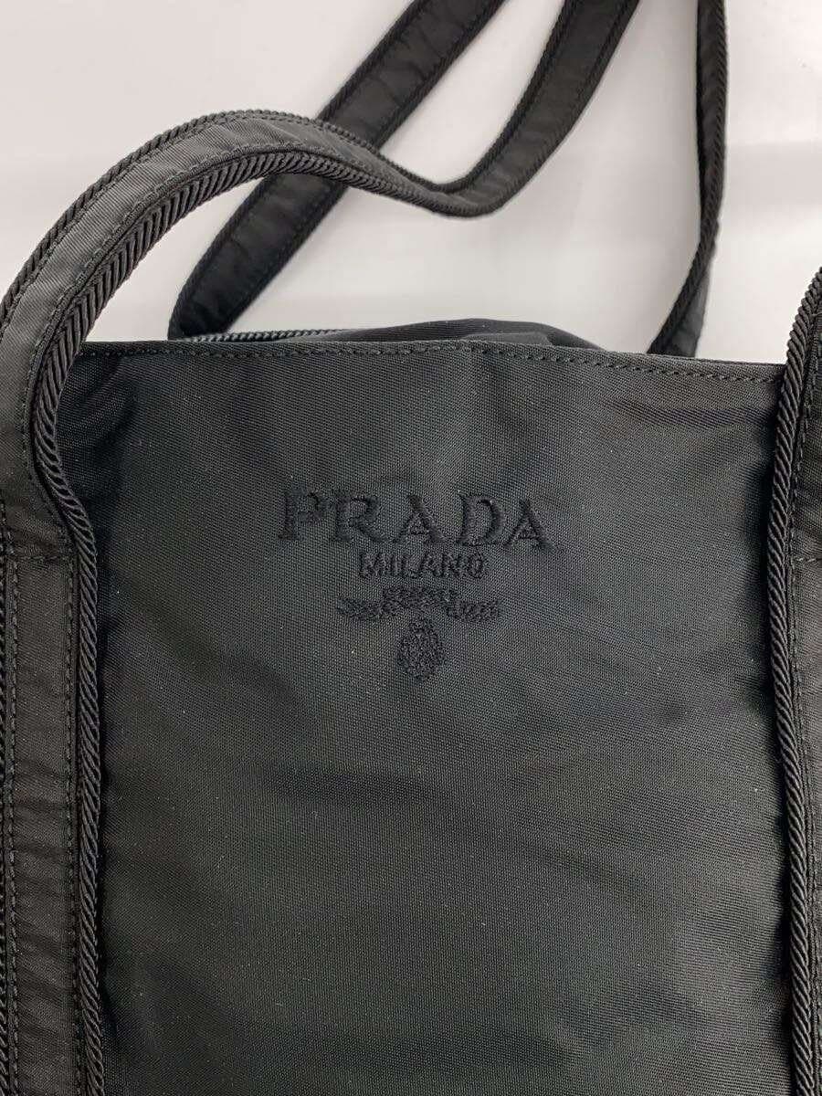 PRADA Tote Bag Nylon BLK Mini Tote 7