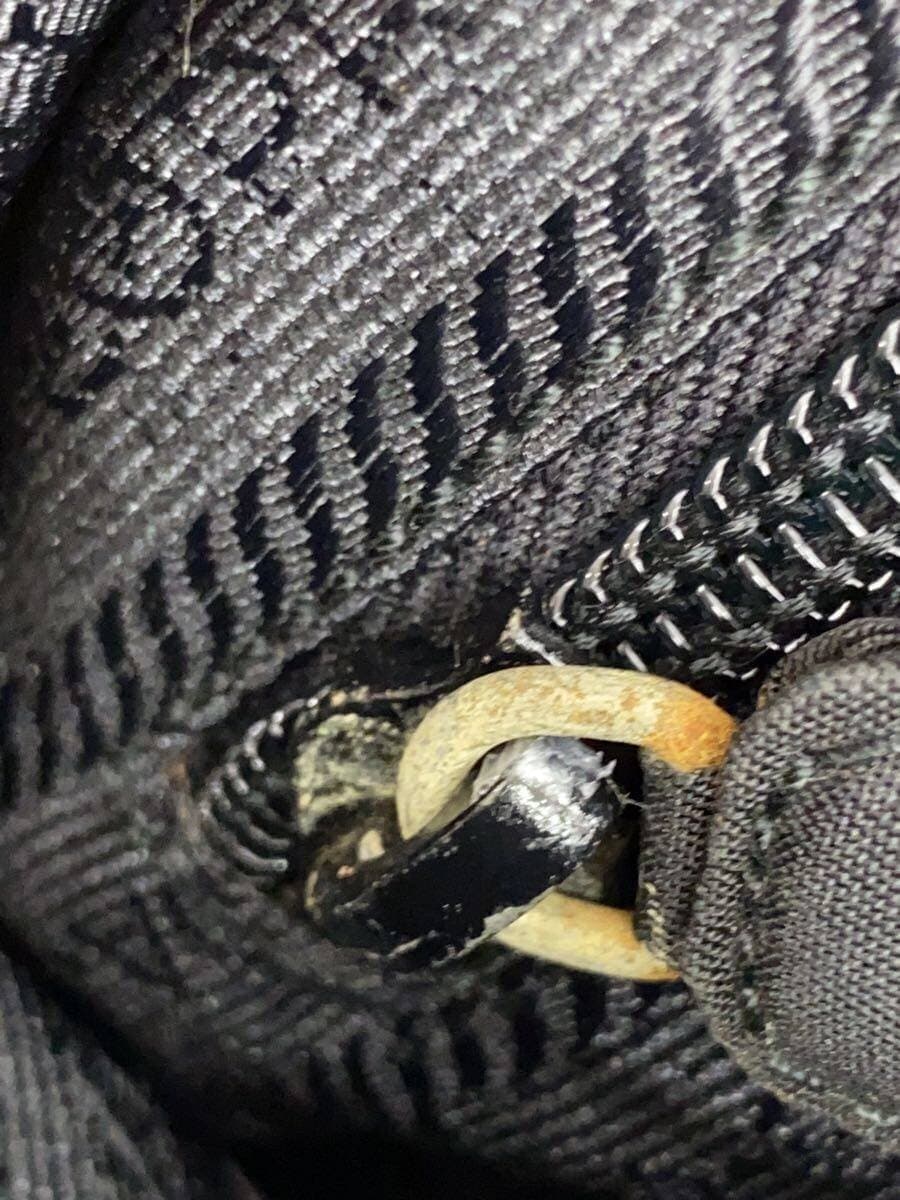 PRADA Tote Bag Nylon BLK Mini Tote 9