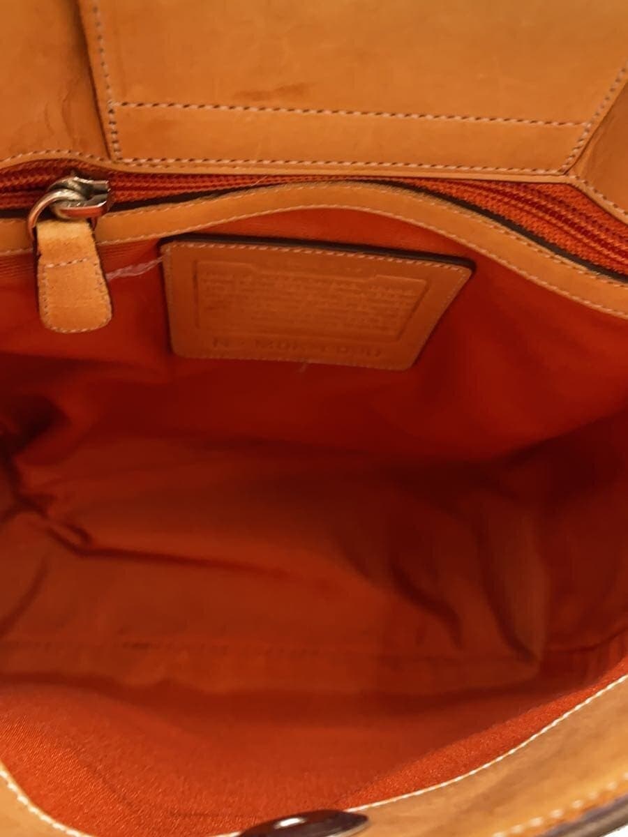 COACH Tote Bag Signature -- BEG All-over pattern 6090 6