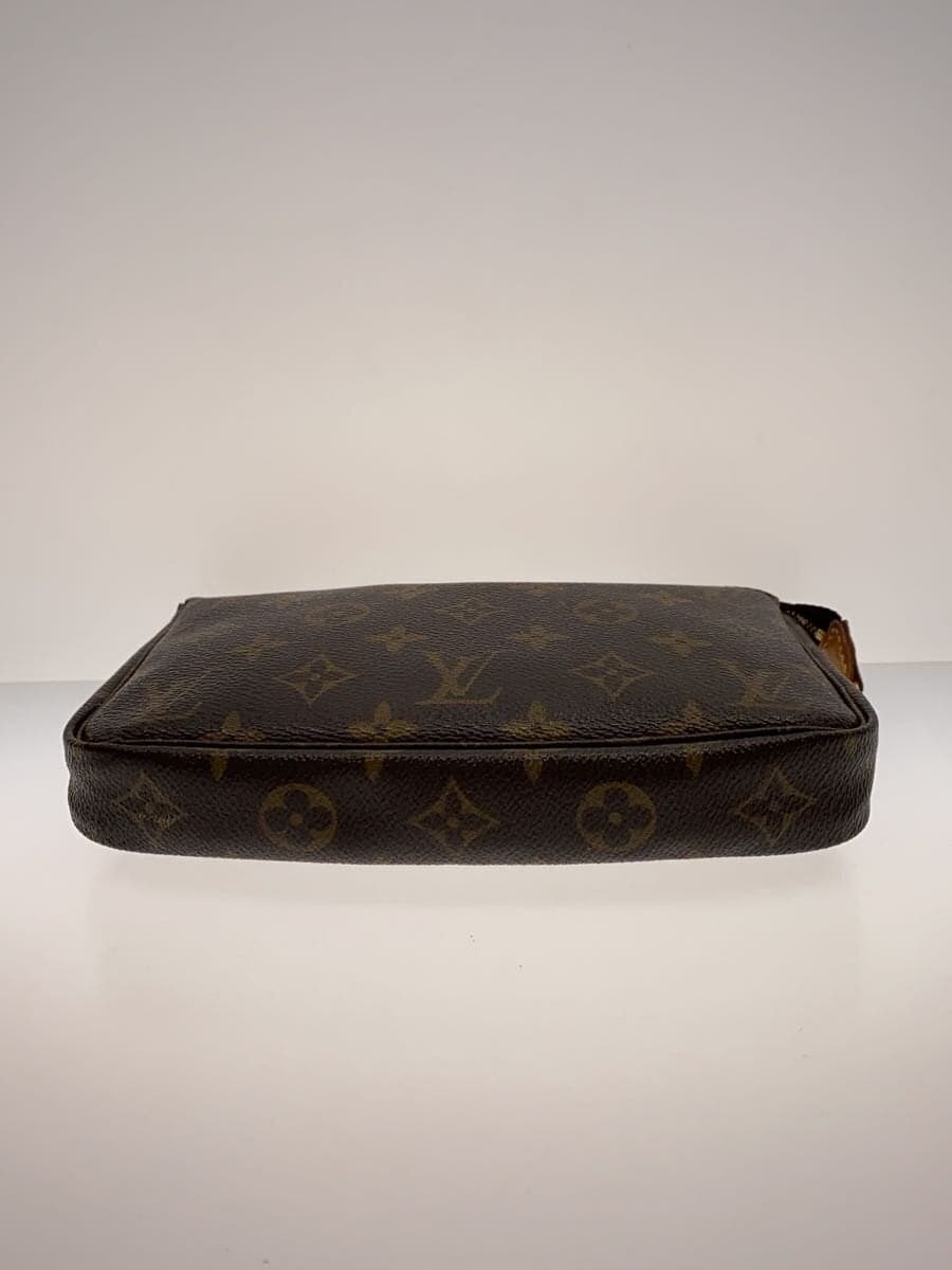 LOUIS VUITTON 1) Pochette Accessoires Monogram Canvas PVC BRW All-over pattern 4