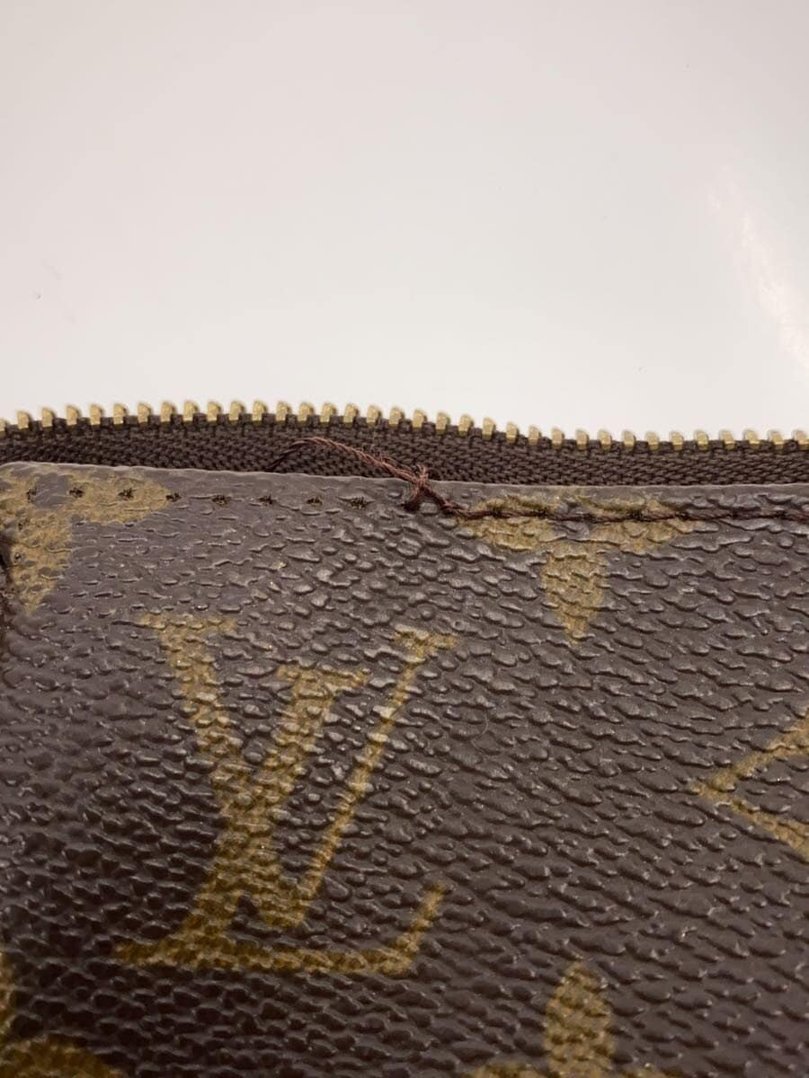 LOUIS VUITTON 1) Pochette Accessoires Monogram Canvas PVC BRW All-over pattern 7
