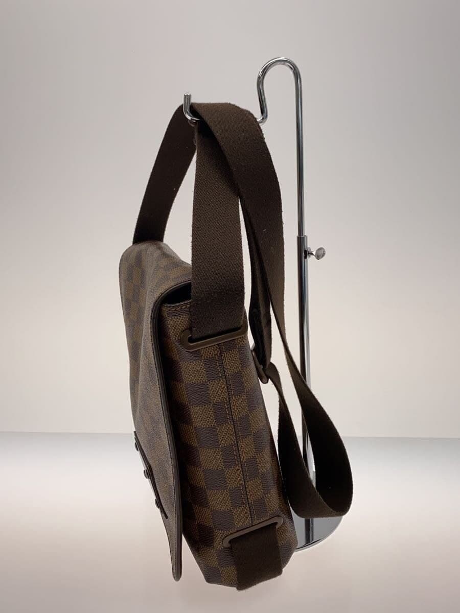 LOUIS VUITTON Brooklyn PM Damier Ebene PVC BRW N51210 2