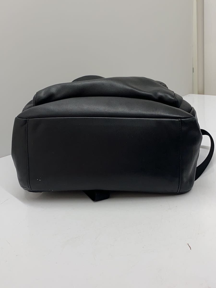 COACH Backpack Leather BLK Solid 89939 4