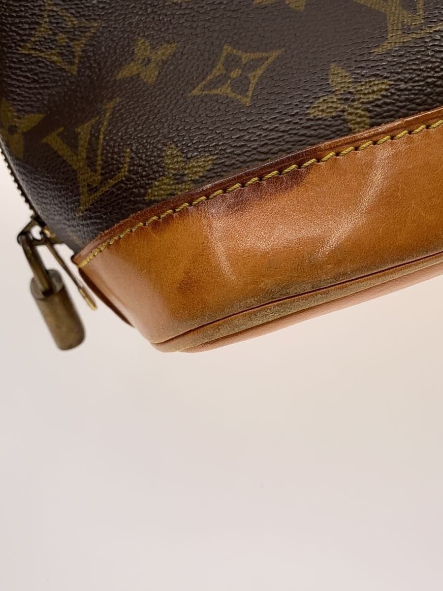 LOUIS VUITTON 1) Alma Monogram Canvas PVC BRW M51130 7