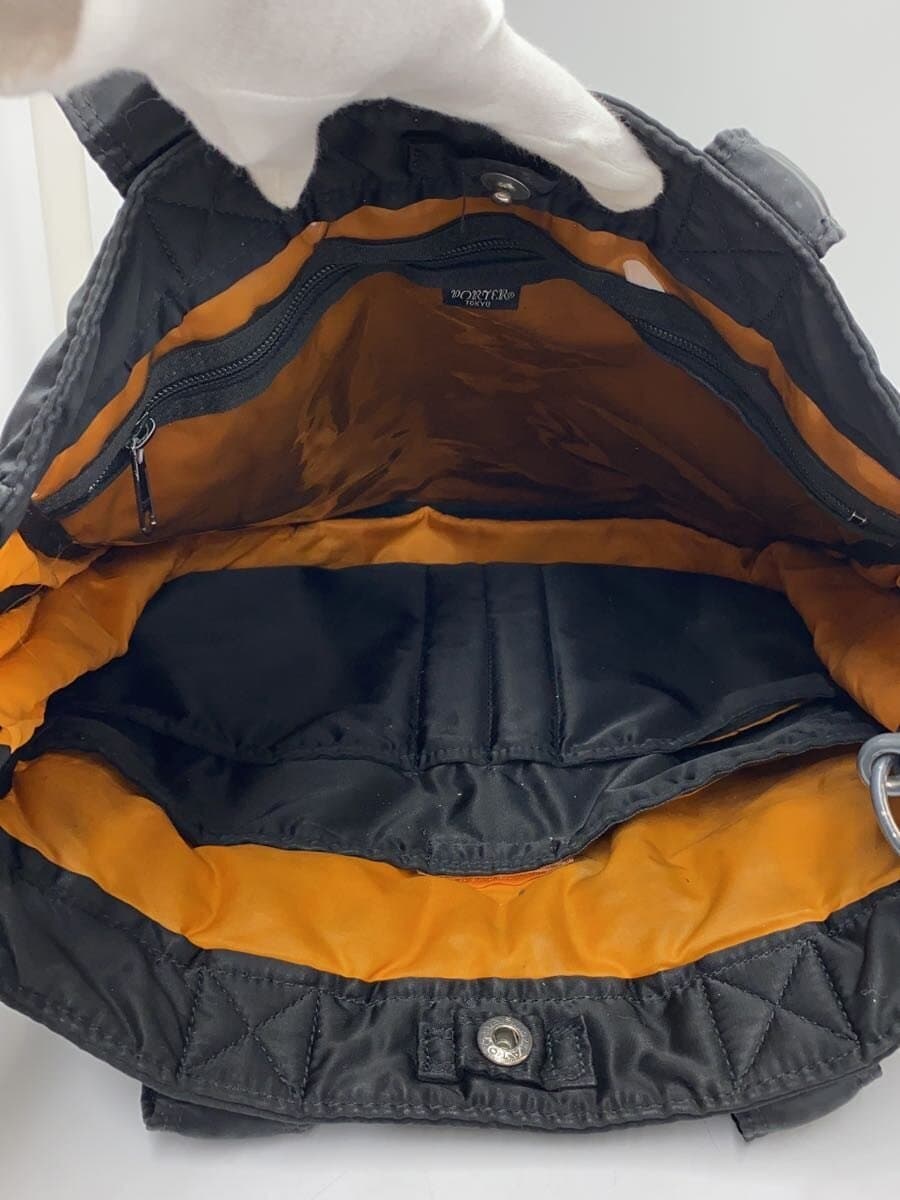 PORTER Shoulder Bag Nylon BLK Solid 6