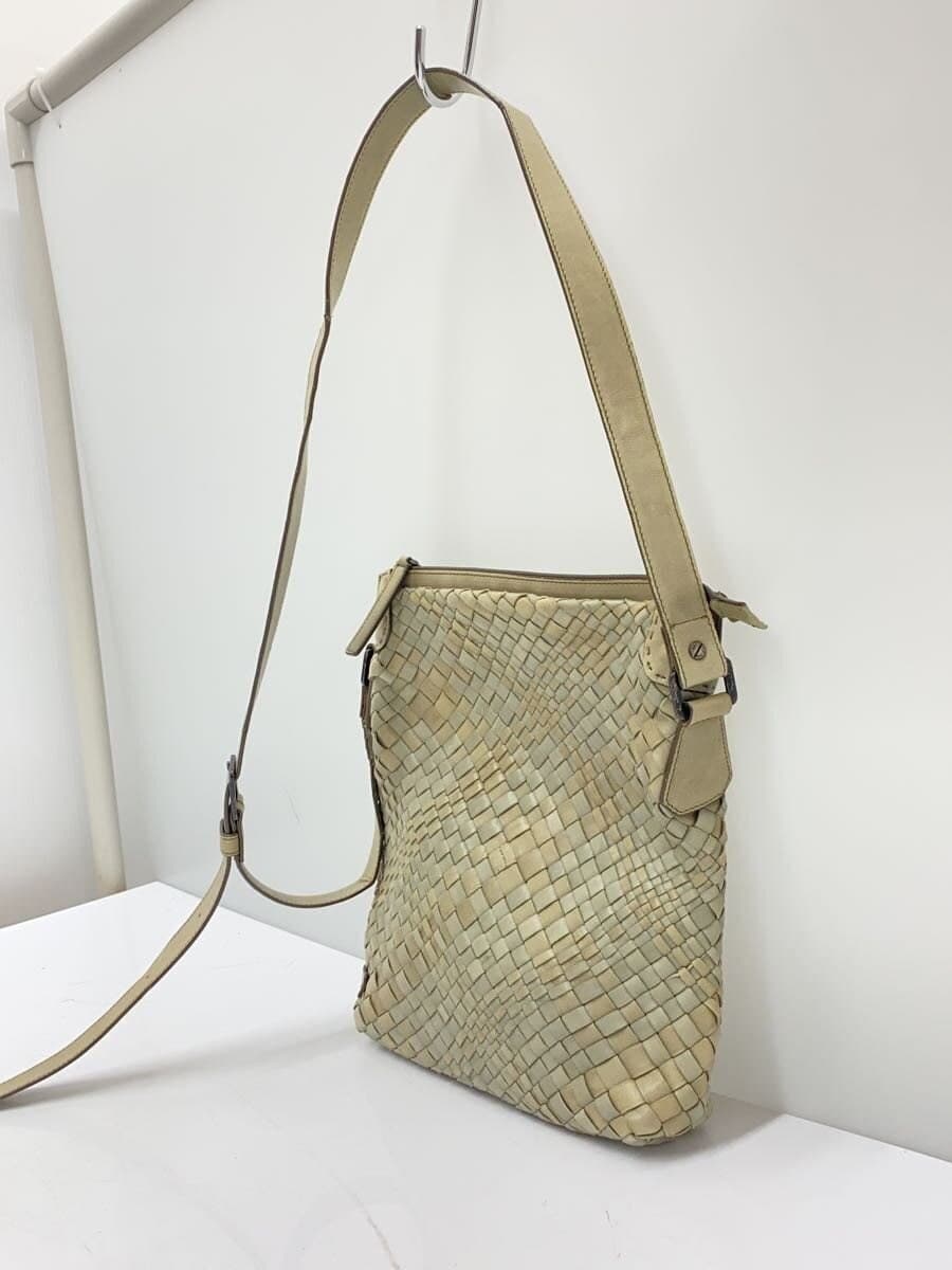 FALORNI Shoulder Bag Leather GRY 2