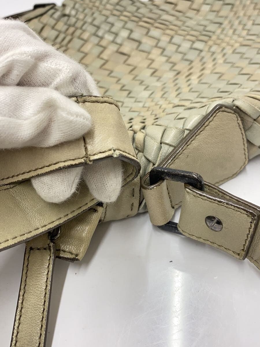 FALORNI Shoulder Bag Leather GRY 7