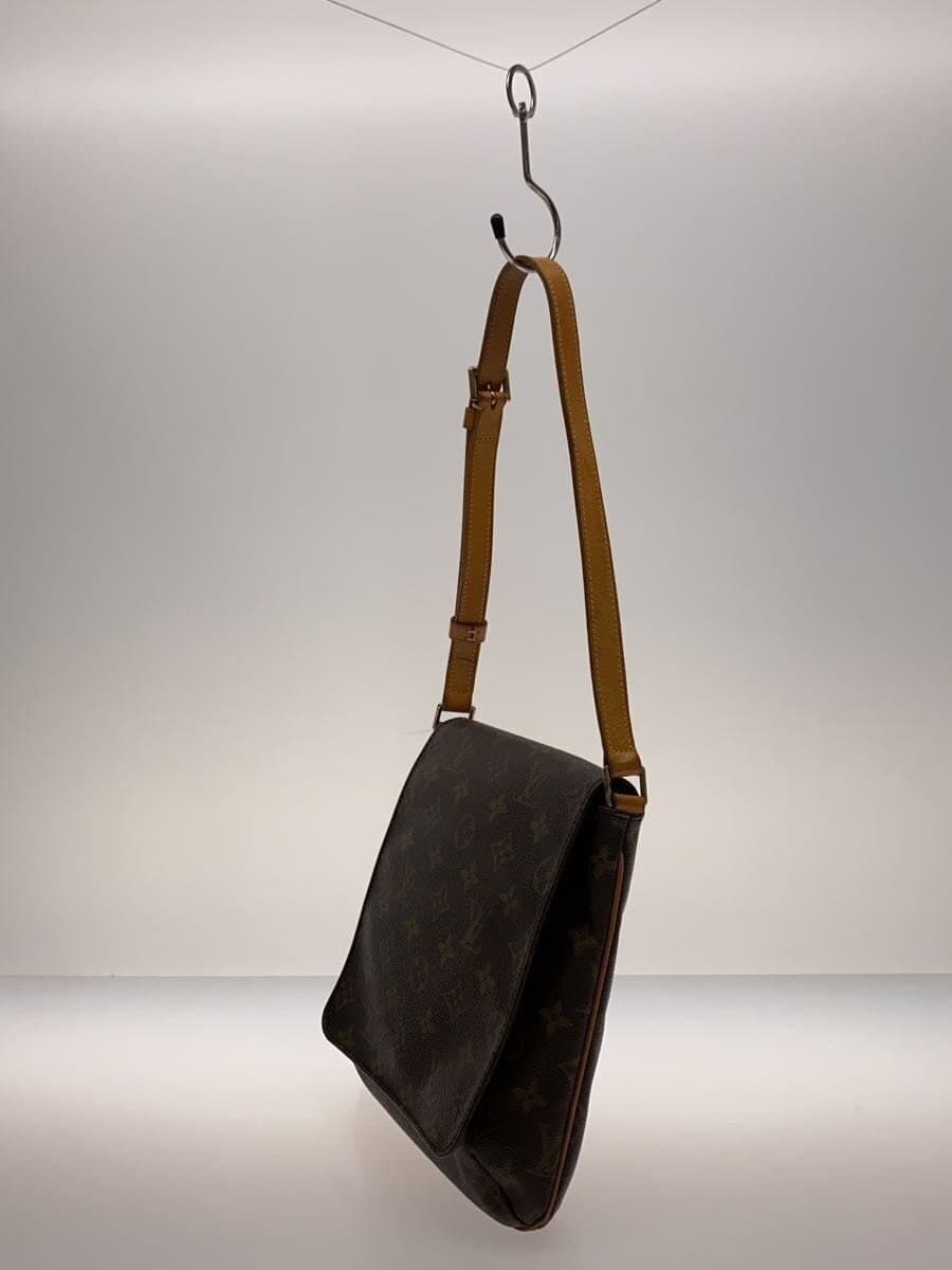 LOUIS VUITTON Musette Salsa Monogram Canvas Short Shoulder PVC BRW M51258 2