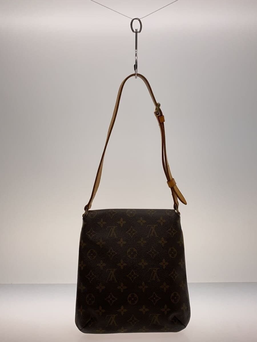 LOUIS VUITTON Musette Salsa Monogram Canvas Short Shoulder PVC BRW M51258 3