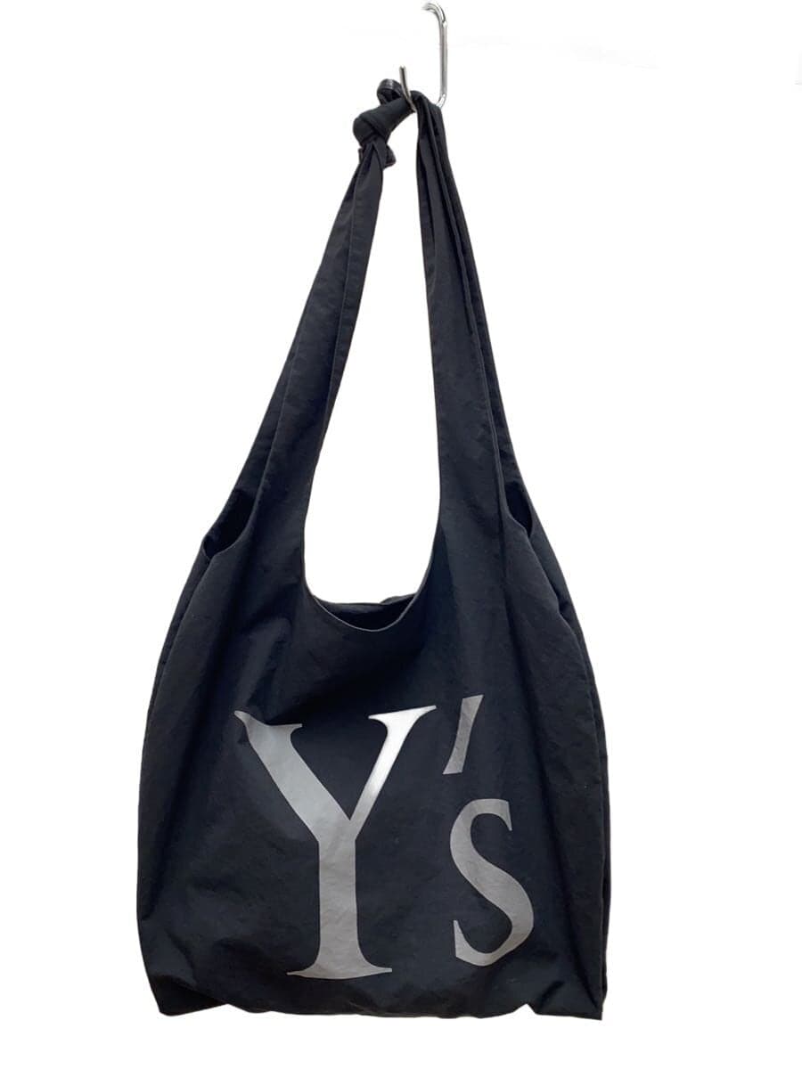 Y’s Tote Bag Cotton BLK YQ-I03-590