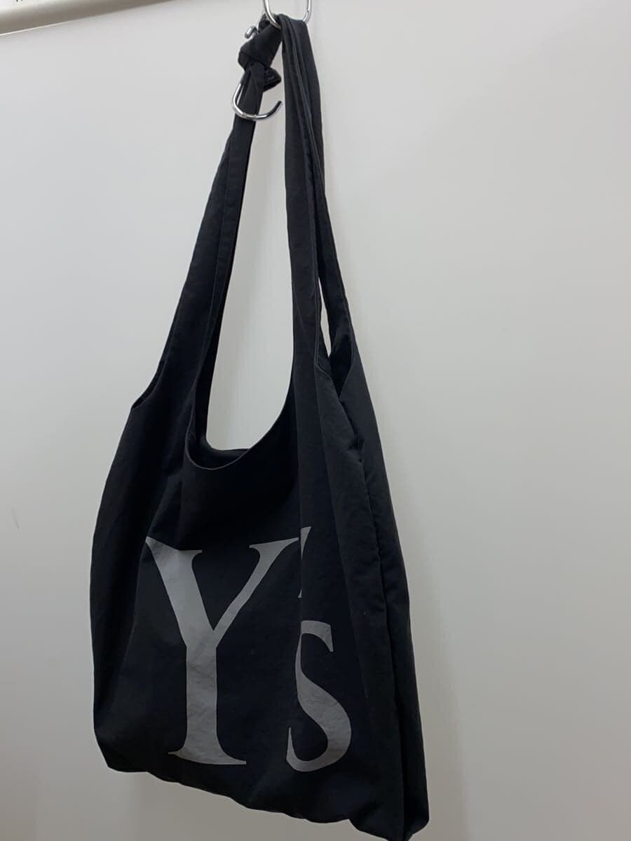 Y’s Tote Bag Cotton BLK YQ-I03-590 2