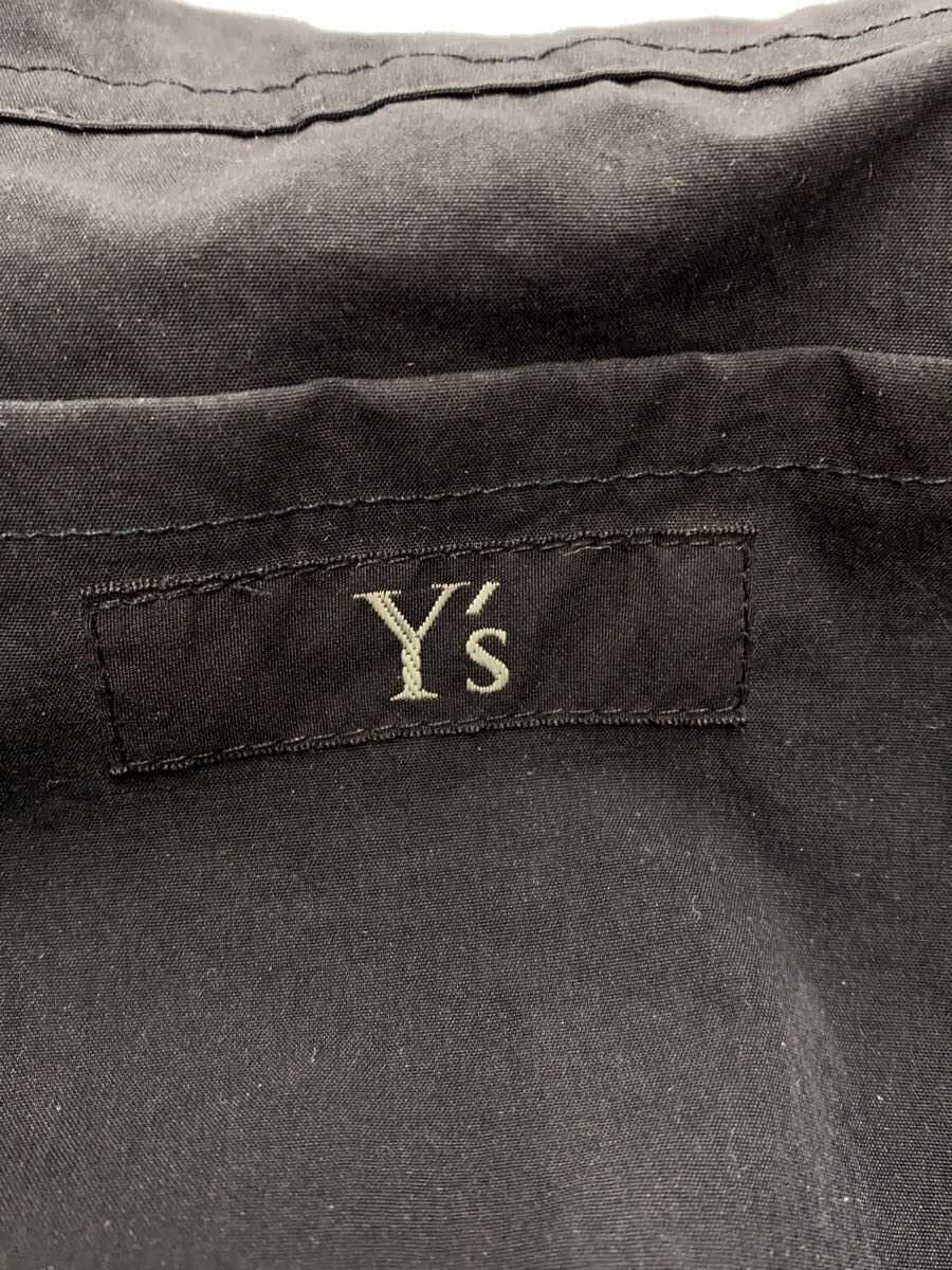 Y’s Tote Bag Cotton BLK YQ-I03-590 5