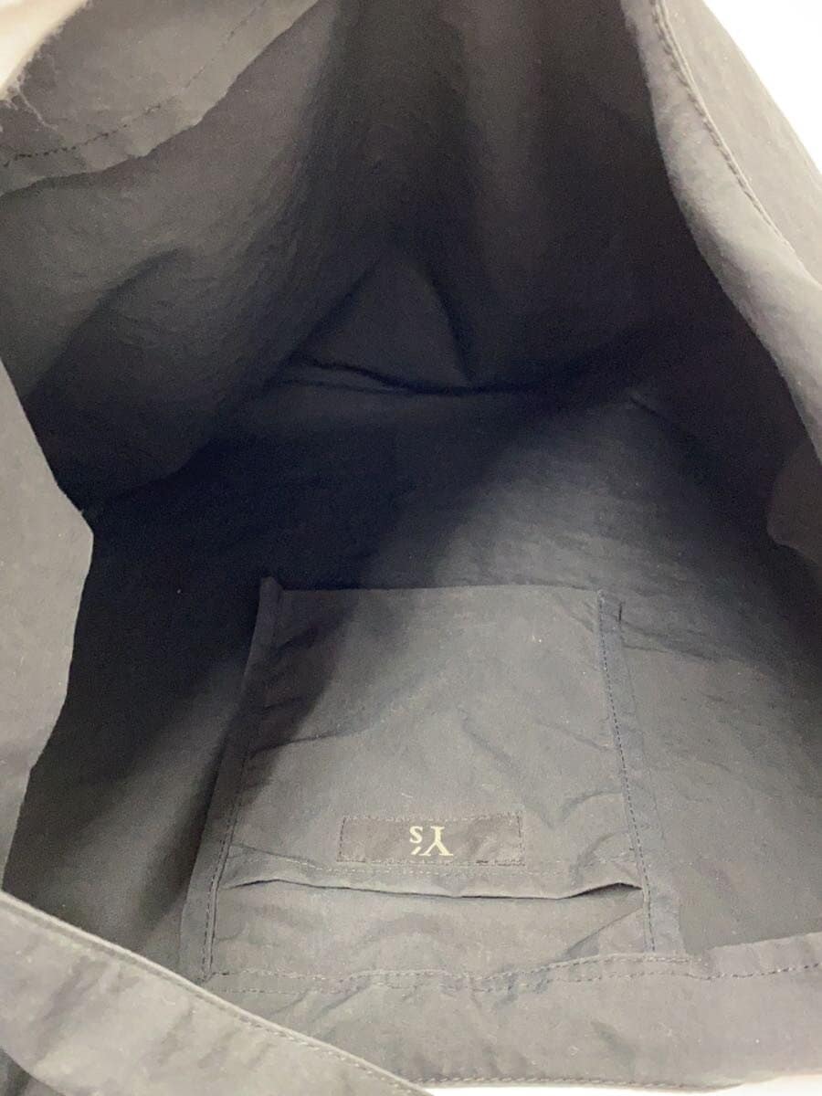 Y’s Tote Bag Cotton BLK YQ-I03-590 6