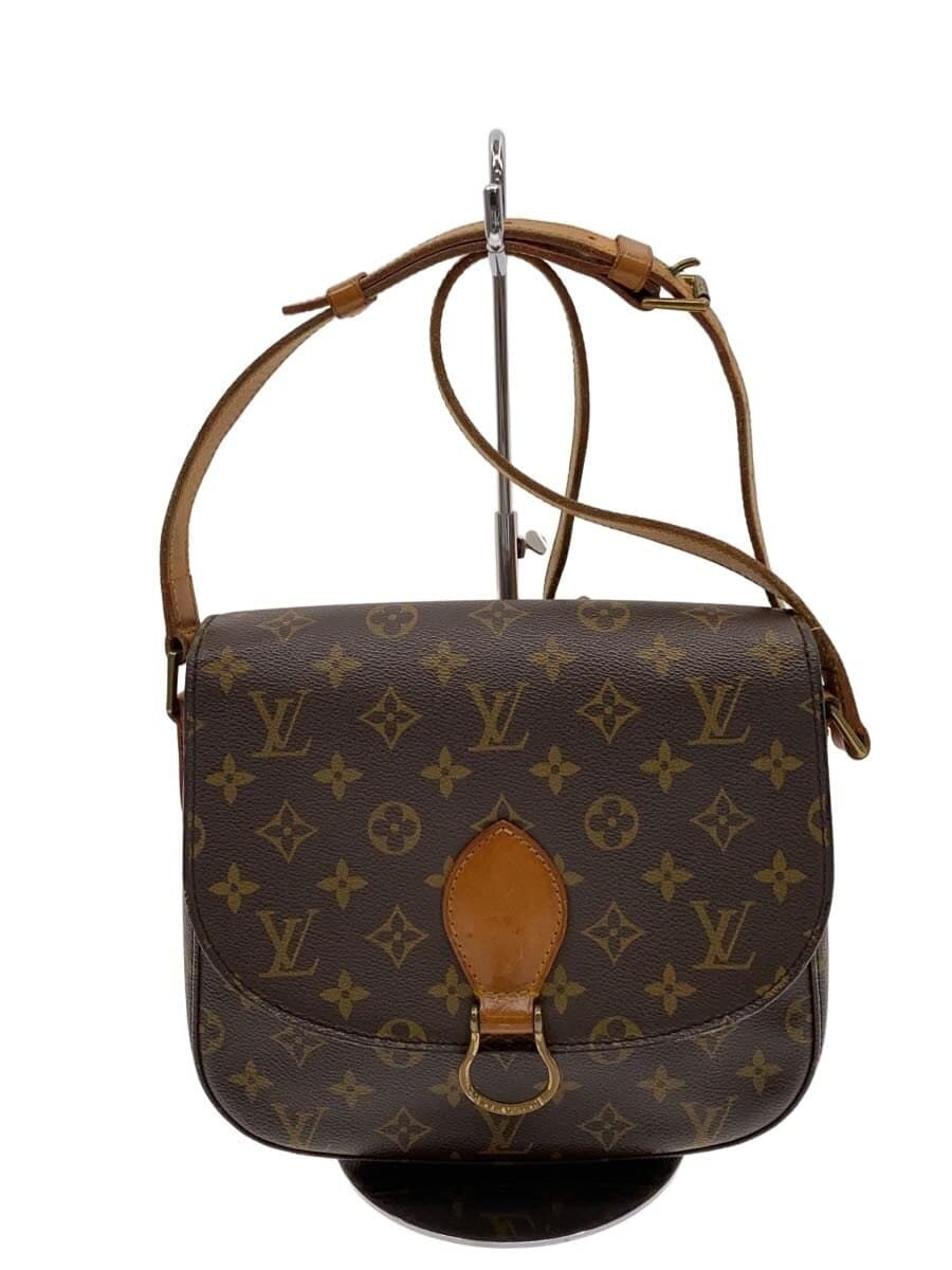 LOUIS VUITTON Saint Cloud GM Monogram Canvas PVC BRW Monogram M51242