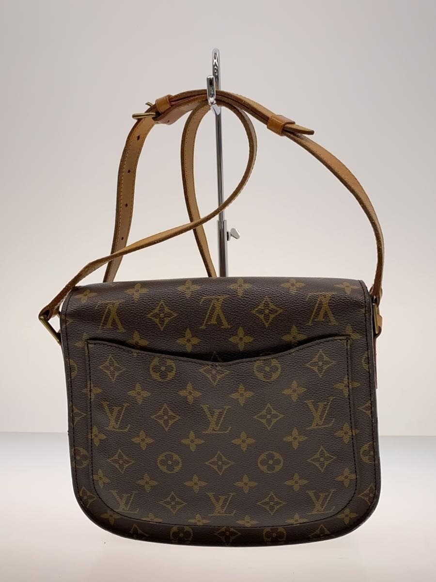 LOUIS VUITTON Saint Cloud GM Monogram Canvas PVC BRW Monogram M51242 3