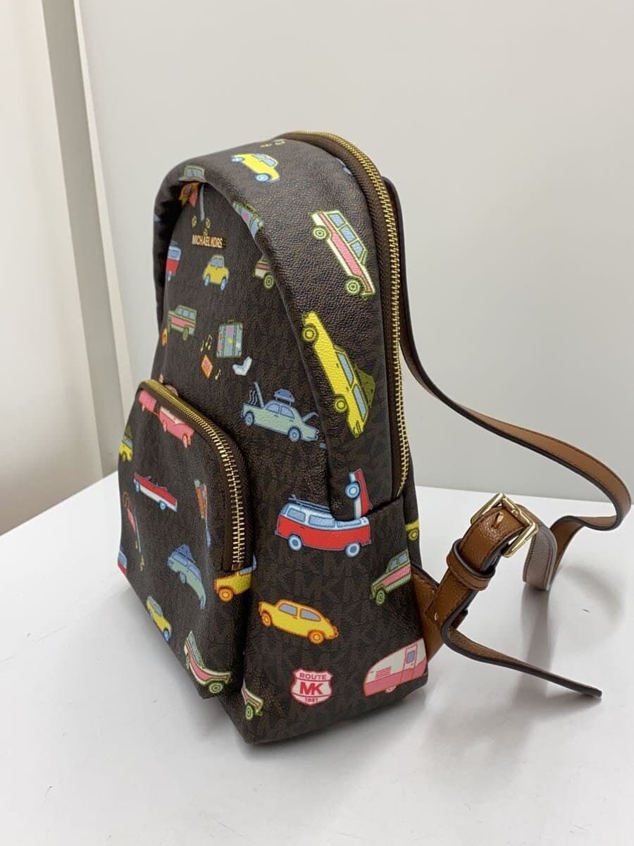 MICHAEL KORS Backpack -- BRW All-over print 35S1G3DB21 2