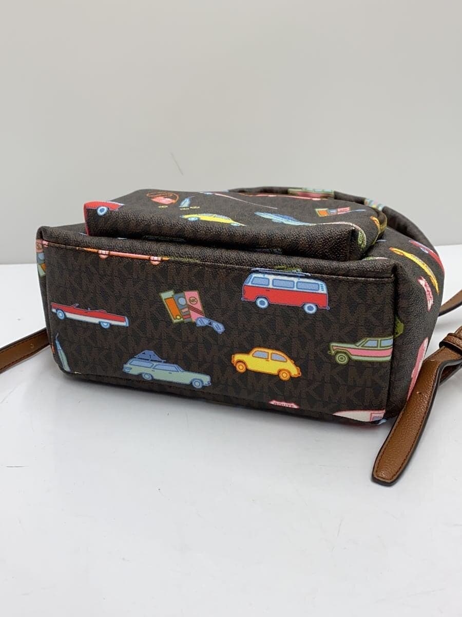 MICHAEL KORS Backpack -- BRW All-over print 35S1G3DB21 4