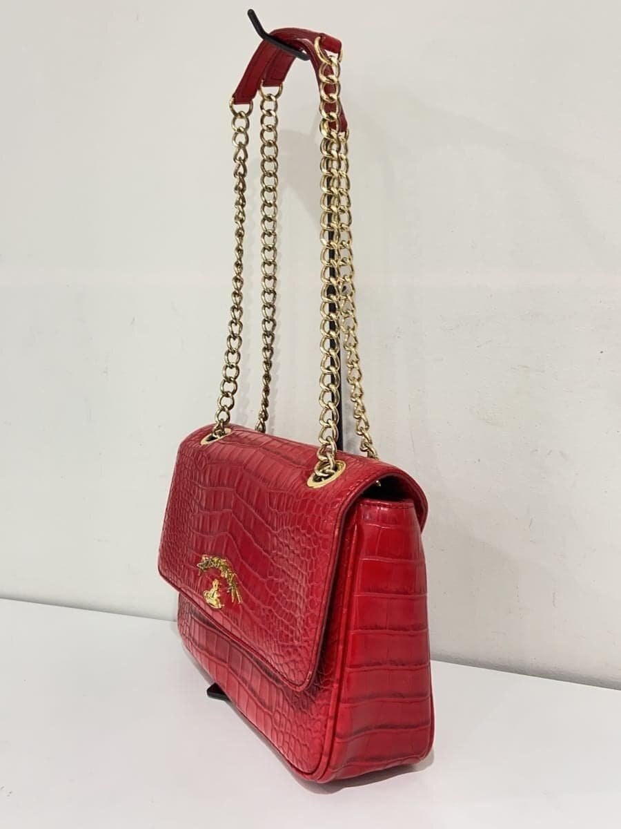Vivienne Westwood Shoulder Bag Leather RED 2