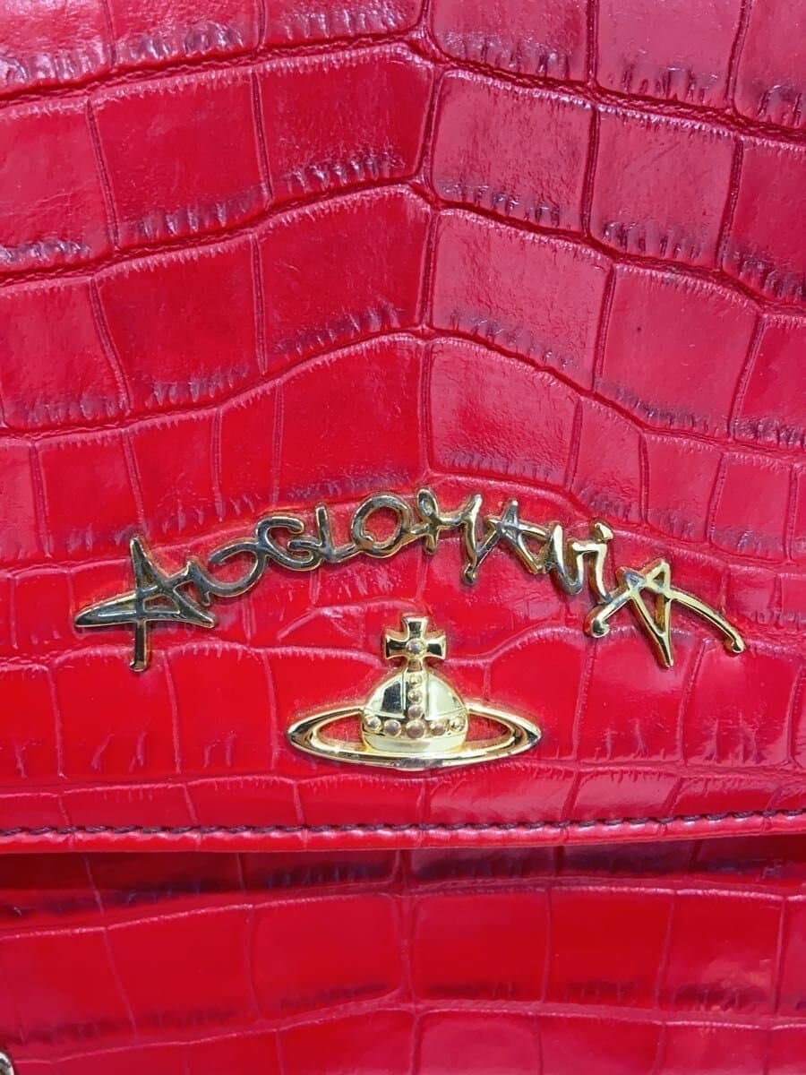 Vivienne Westwood Shoulder Bag Leather RED 5