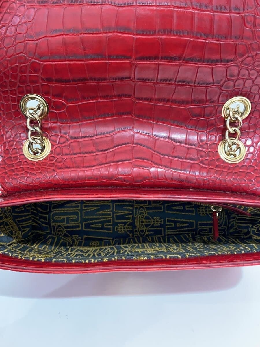 Vivienne Westwood Shoulder Bag Leather RED 8