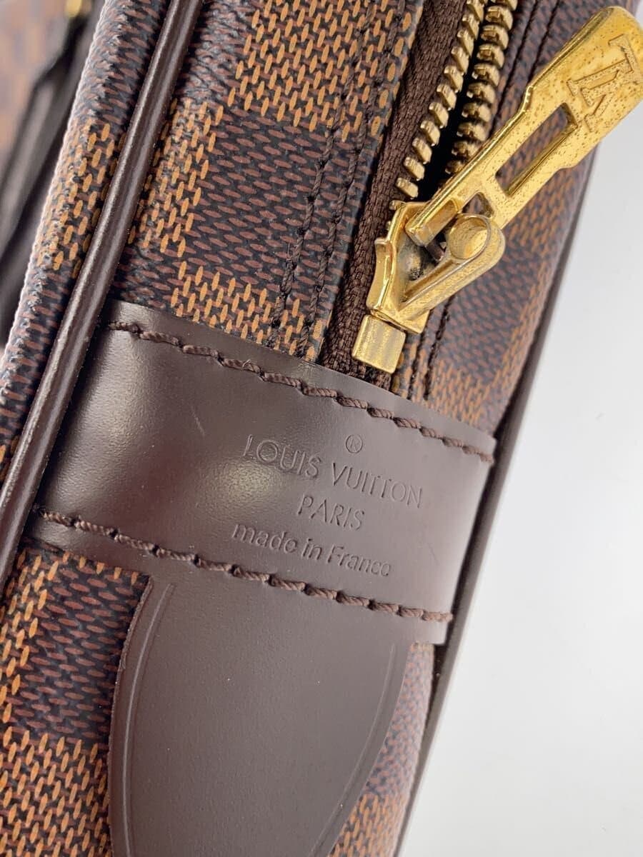 LOUIS VUITTON Porte-Documents Voyage Damier Ebene PVC BRW N41124 5