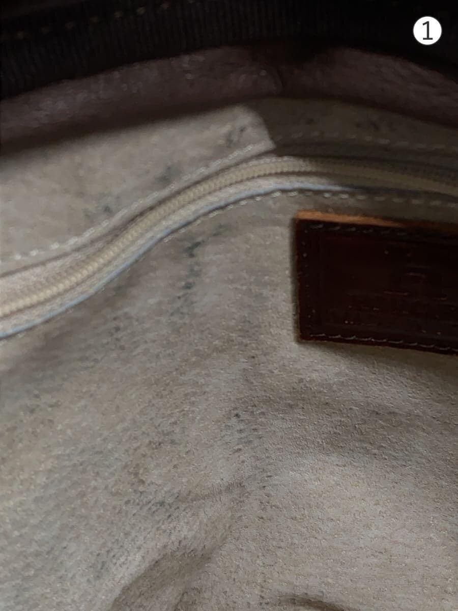 HIROFU Shoulder Bag Leather BRW Solid 4946 7