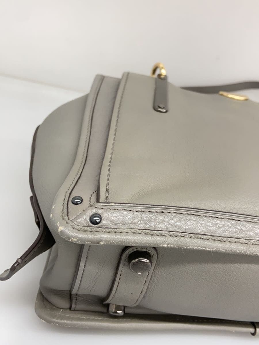 COACH Dreamer _All Leather 2-Way Shoulder Bag Gray 33094 7