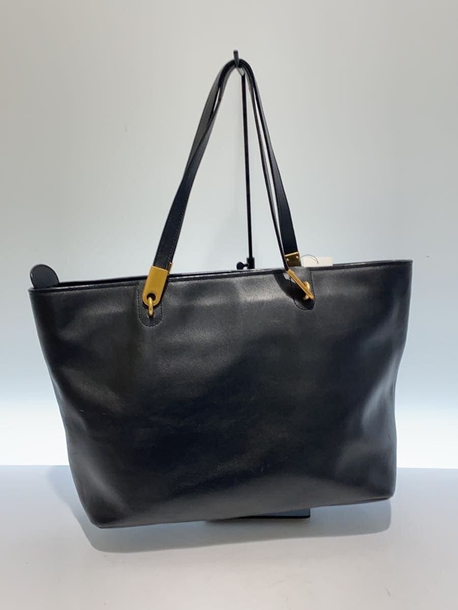 MARC BY MARC JACOBS tote bag leather black plain 3