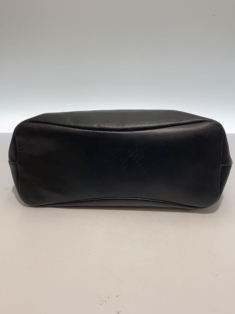 MARC BY MARC JACOBS tote bag leather black plain 4